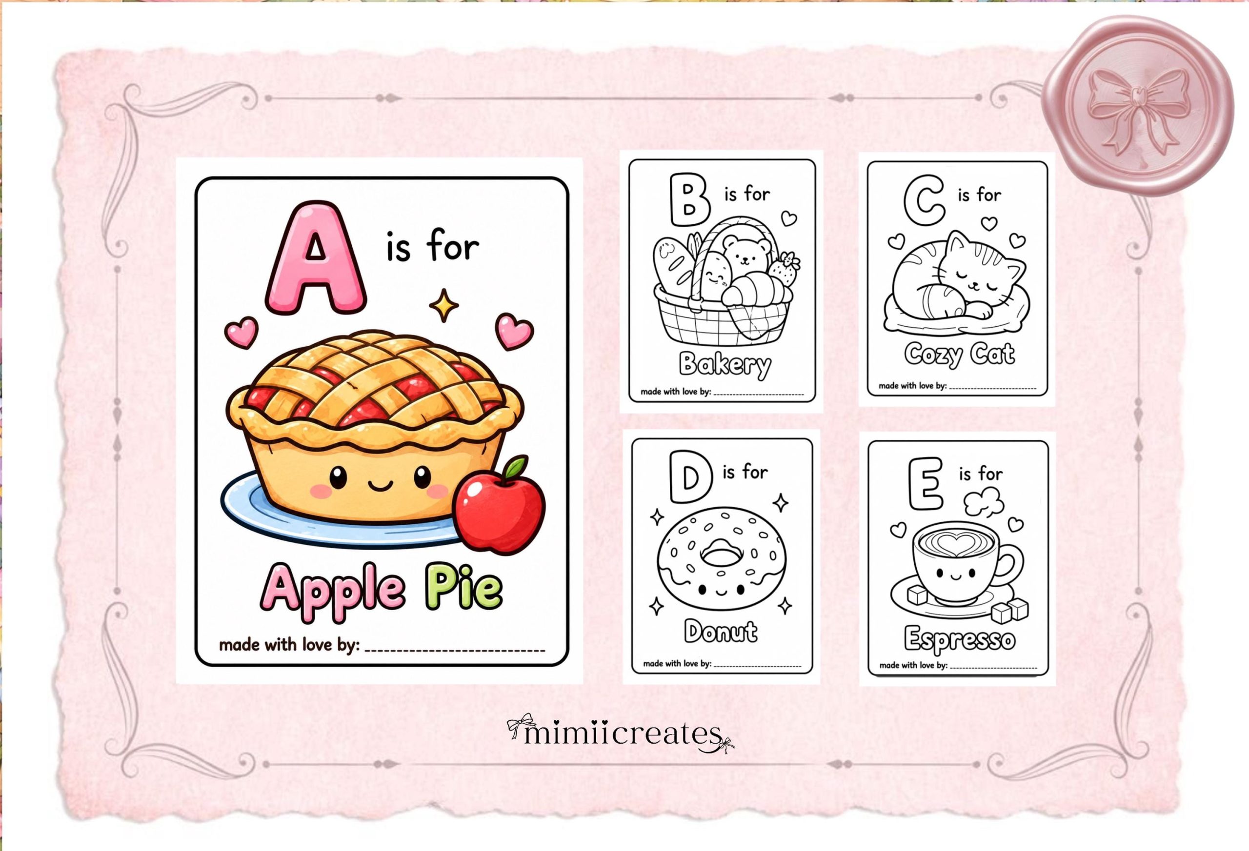 Buku Mewarnai ABC Anak – gambar 3