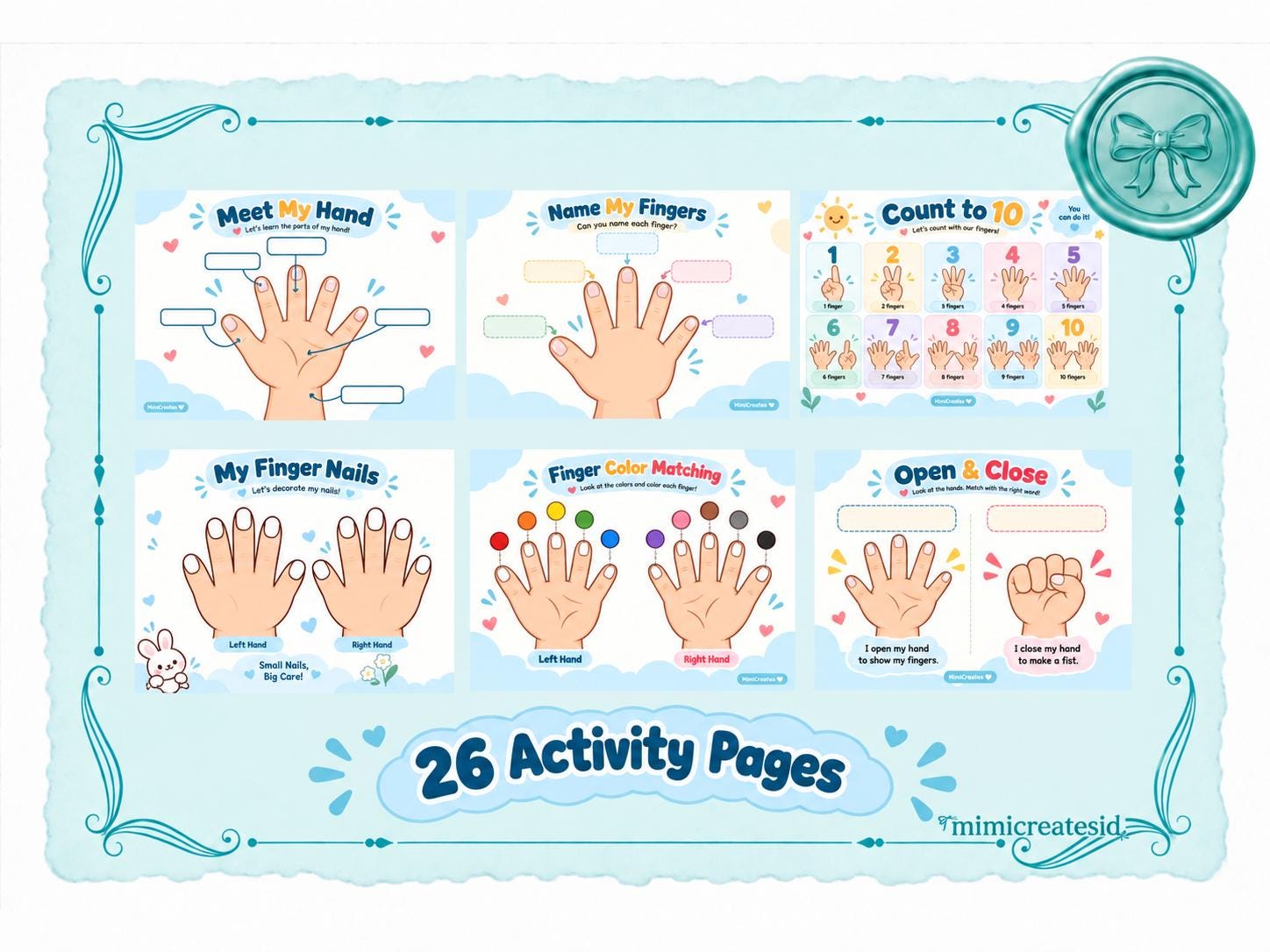 Busy Book Meet My Hand – gambar 2